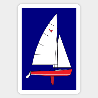 Wayfarer Dinghy Sailboat Magnet